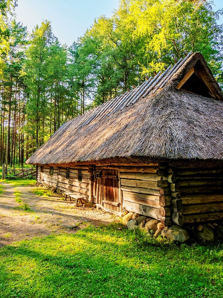 Traditional House, Estonian Open Air Museum, Rocca al Mare, Tallinn, Estonia