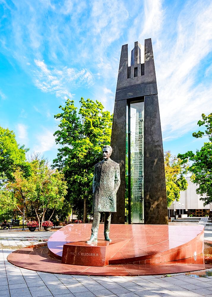 Vincas Kudirka Monument, Vilnius, Lithuania