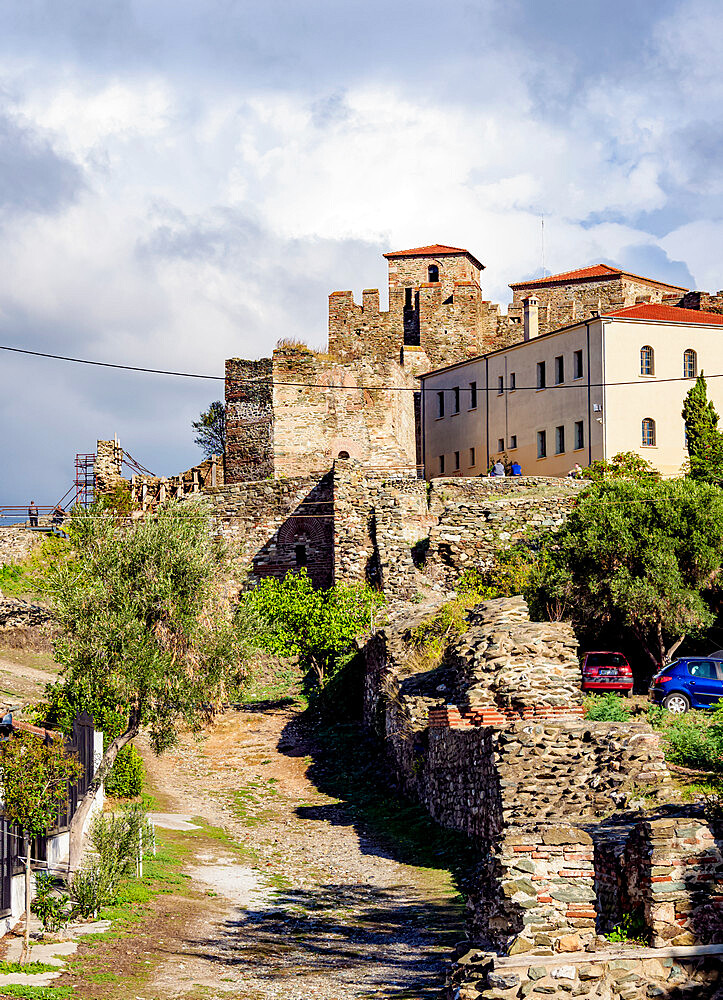 Heptapyrgion of Thessalonica, Seven Towers Citadel, UNESCO World Heritage Site, Thessaloniki, Central Macedonia, Greece, Europe