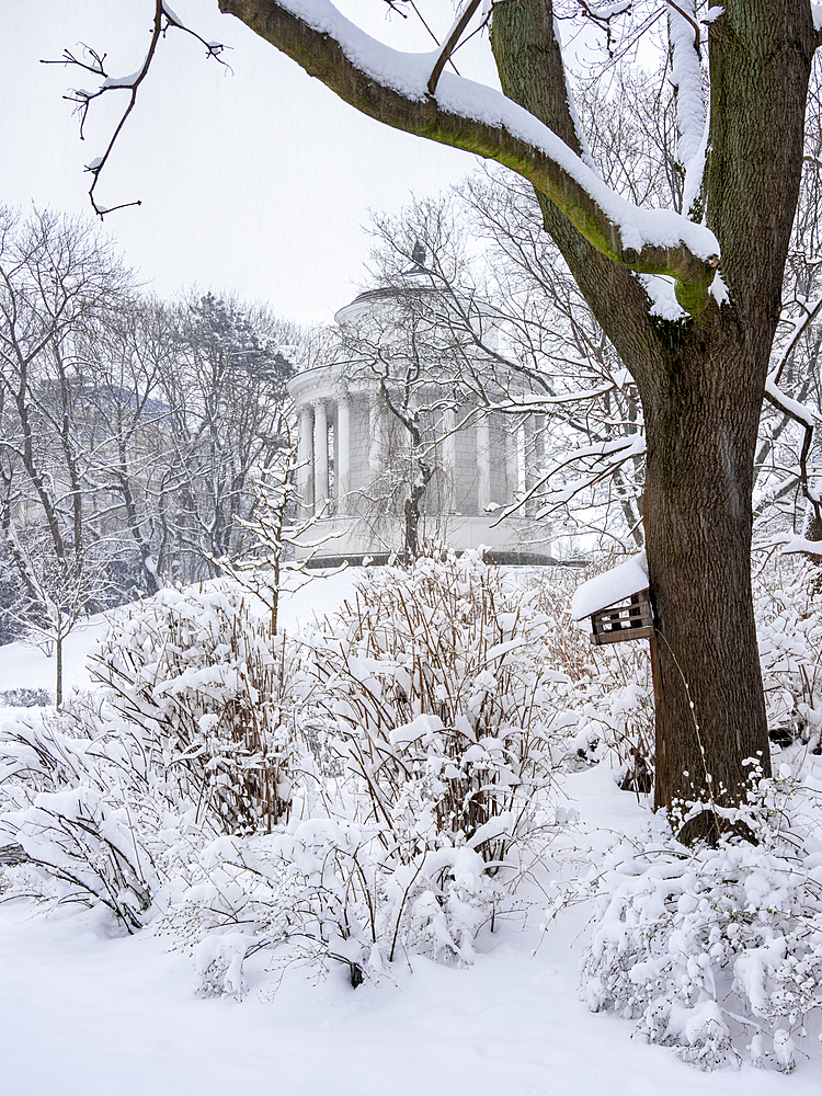 Temple of Vesta Water Tower, Saxon Garden, Warsaw, Masovian Voivodeship, Poland, Europe