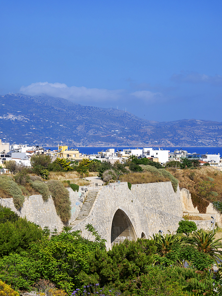 Bethlehem Gate, elevated view, City of Heraklion, Crete, Greek Islands, Greece, Europe