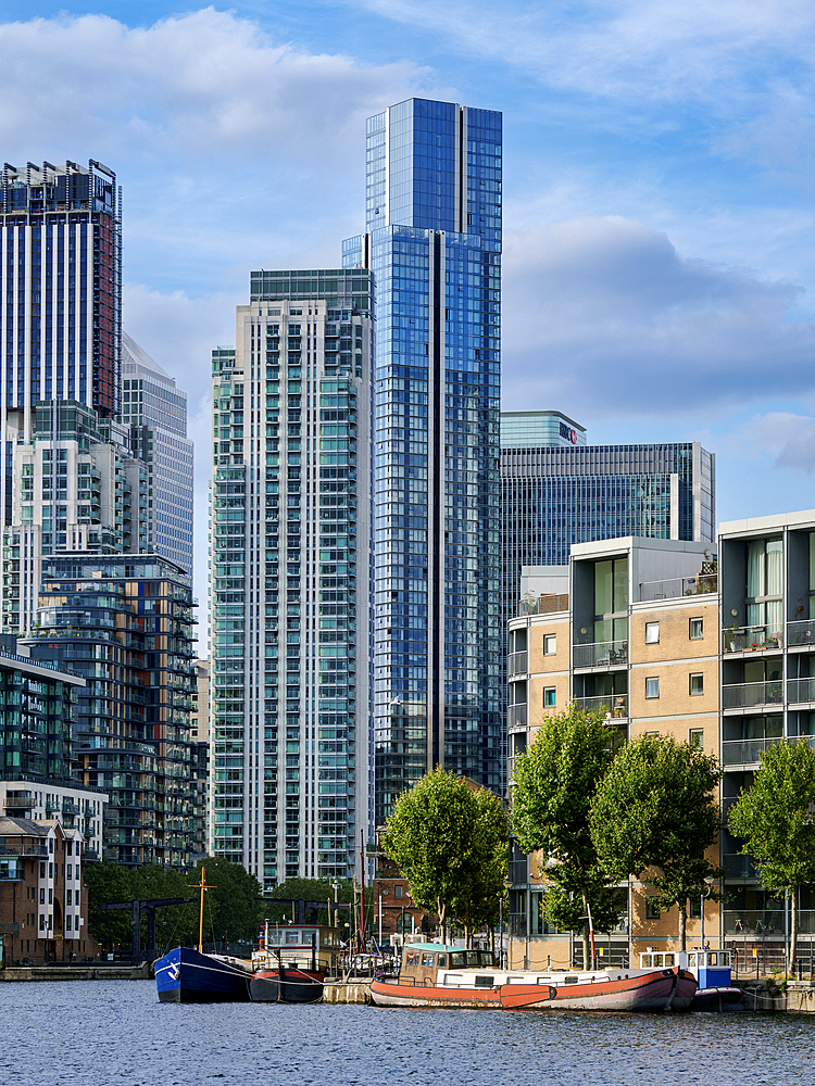 Millwall Outer Dock, Isle of Dogs, London, England, United Kingdom, Europe