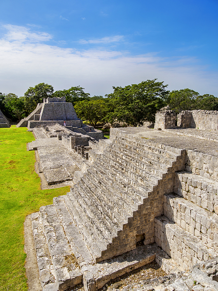 Great Acropolis, Edzna Archaeological Site, Campeche State, Mexico