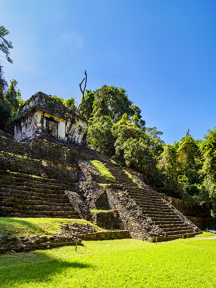 Temple of the Skull, Palenque Archaeological Site, Palenque, Chiapas State, Mexico
