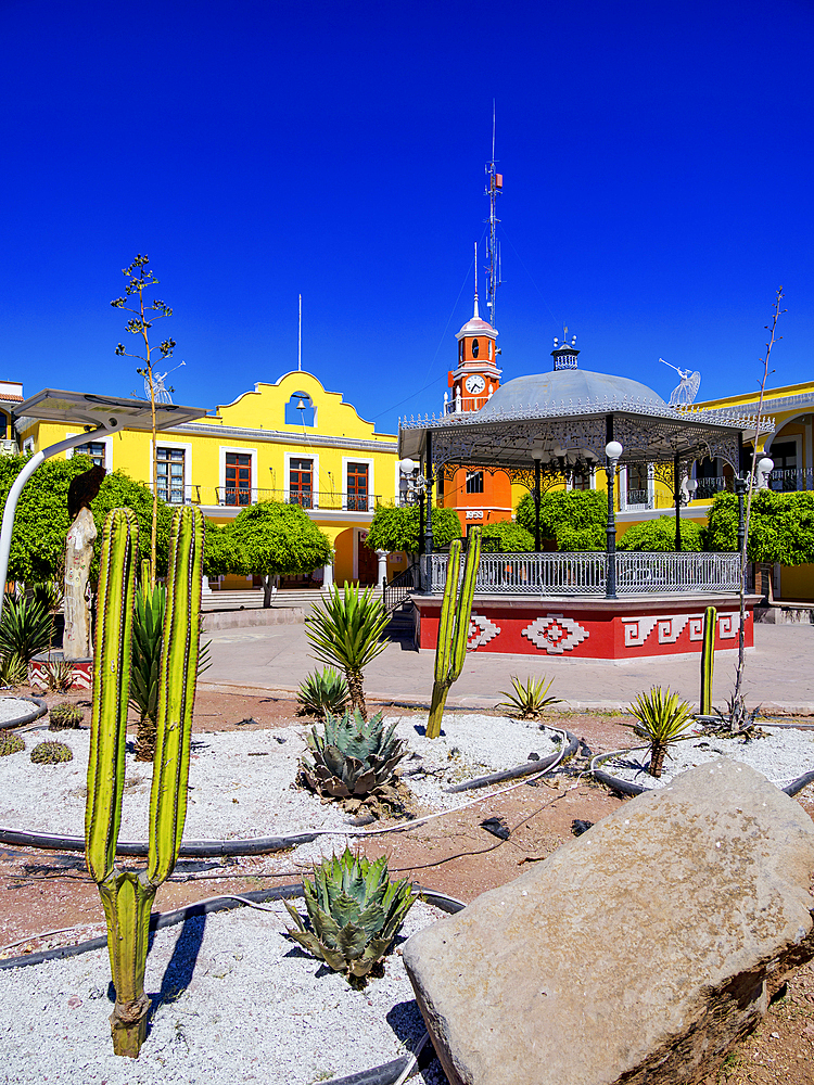 Municipal Park, San Pablo Villa de Mitla, Oaxaca State, Mexico