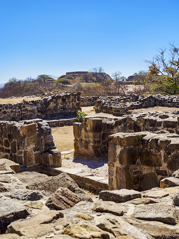 Monte Alban Archaeological Site, Oaxaca State, Mexico