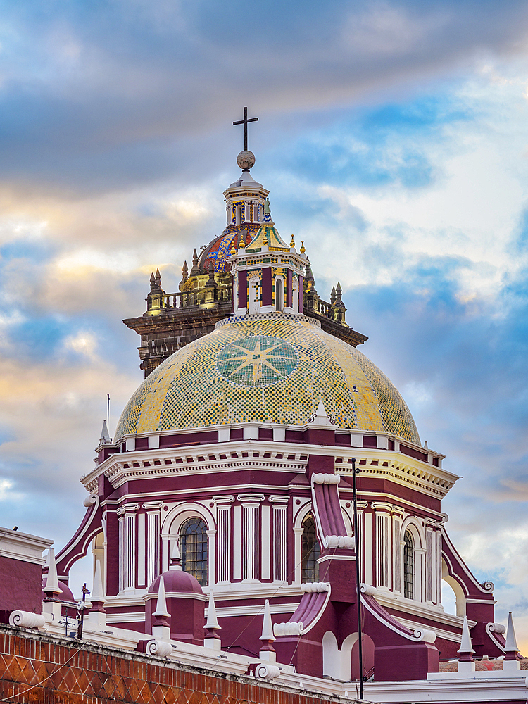 Our Lady of the Immaculate Conception Cathedral Basilica, detailed view, City of Puebla, Puebla State, Mexico