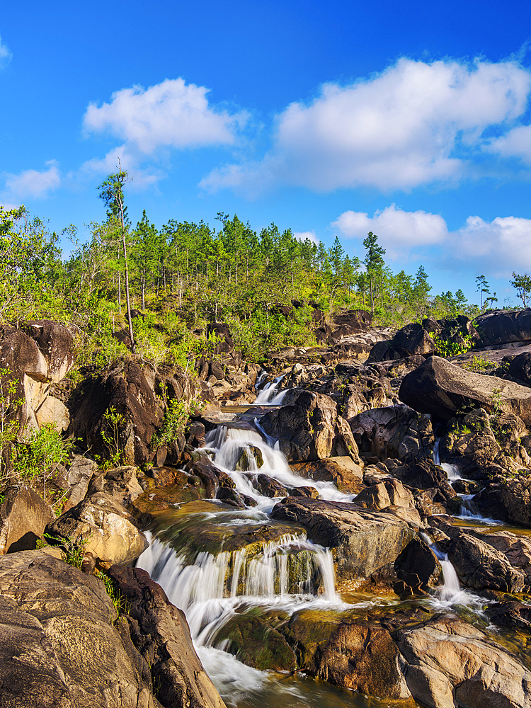 Waterfall at Rio On Pools, Mountain Pine Ridge Forest Reserve, Cayo District, Belize
