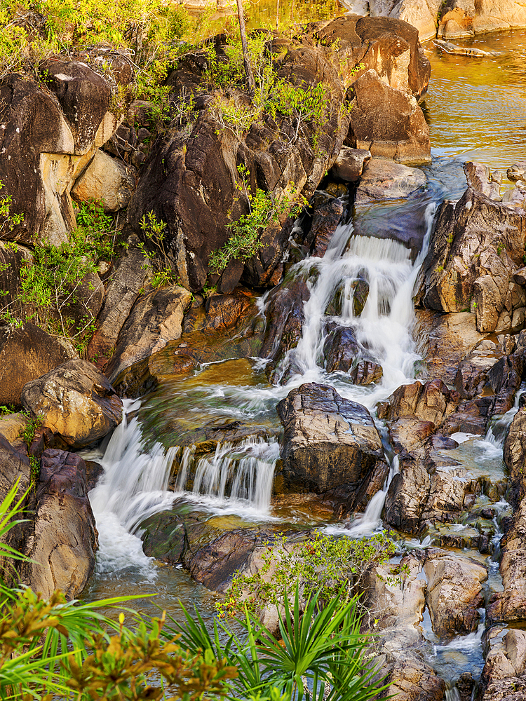 Waterfall at Rio On Pools, Mountain Pine Ridge Forest Reserve, Cayo District, Belize
