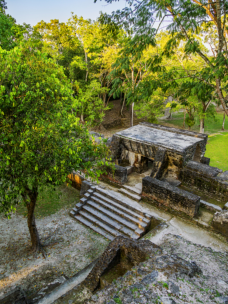 Cahal Pech Archaeological Reserve, San Ignacio, Cayo District, Belize