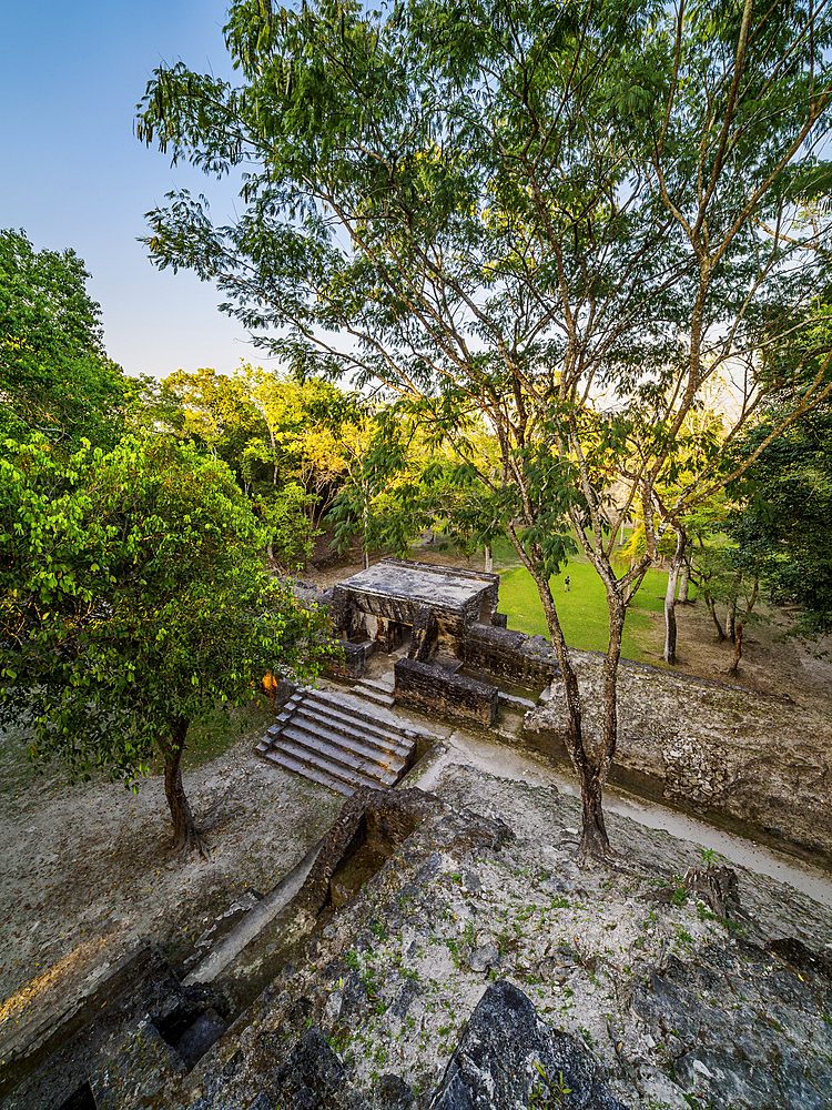 Cahal Pech Archaeological Reserve, San Ignacio, Cayo District, Belize
