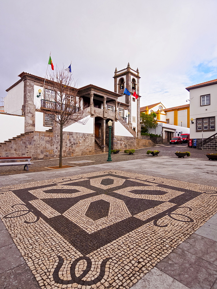 Town Hall, Praia da Vitoria, Terceira Island, Azores, Portugal, Atlantic, Europe