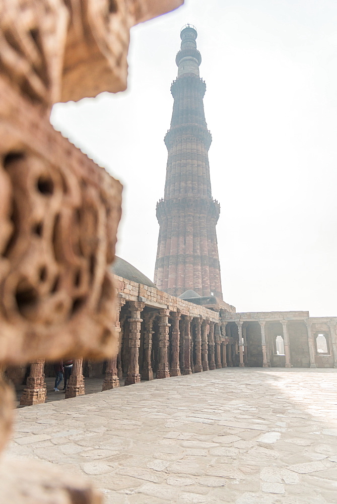 Qutub Minar, UNESCO World Heritage Site, New Delhi, India, Asia