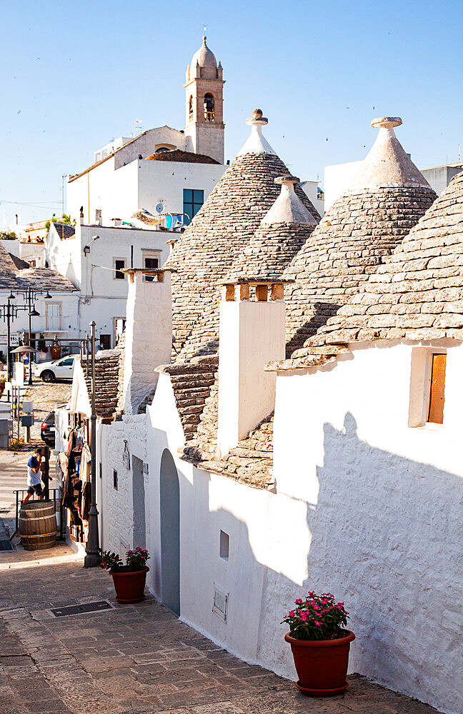 Trulli houses, Alberobello, UNESCO World Heritage Site, Apulia, Italy, Europe