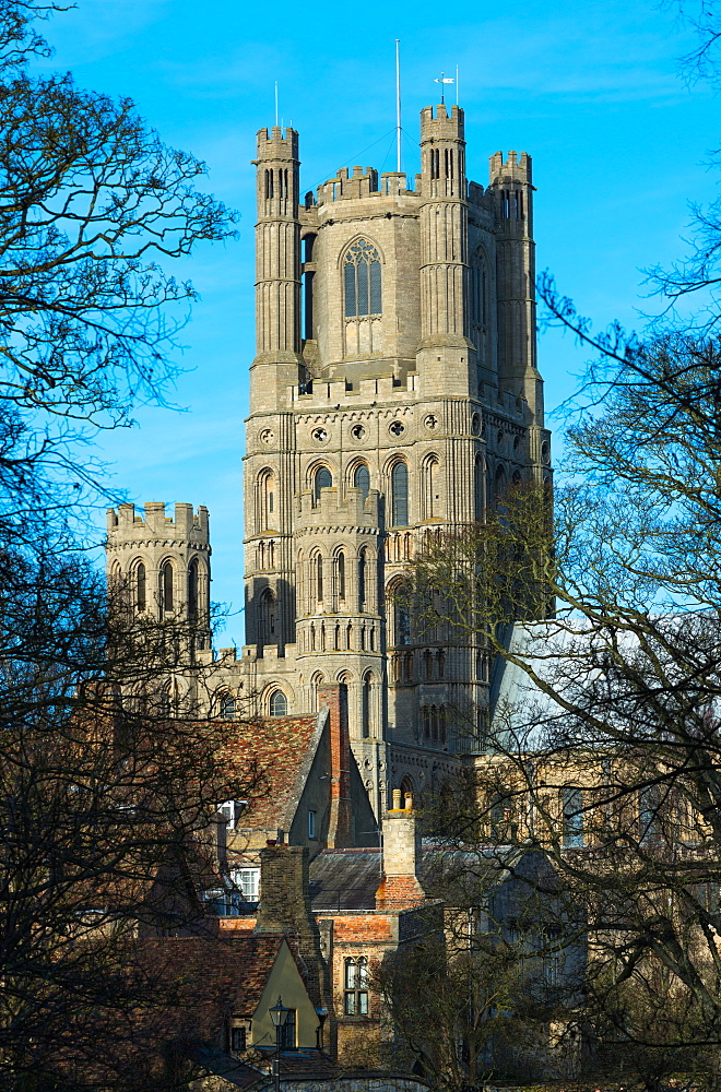 Ely Cathedral, City of Ely, Cambridgeshire, England, United Kingdom, Europe