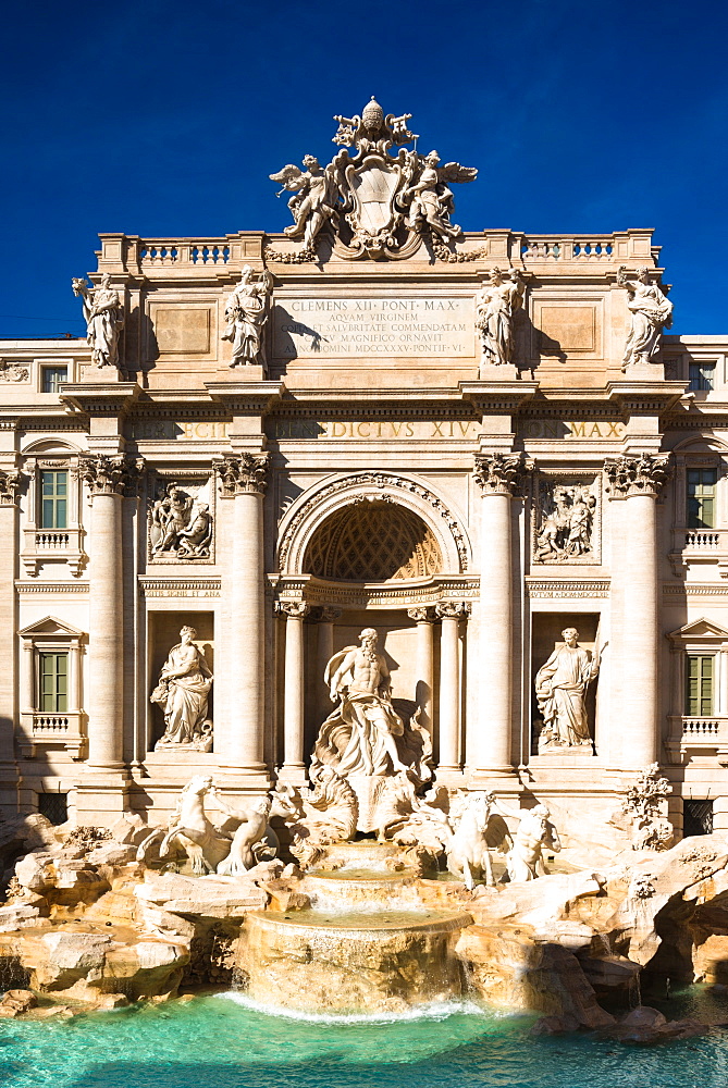 Trevi Fountain (Fontana di Trevi), Rome, Lazio, Italy, Europe