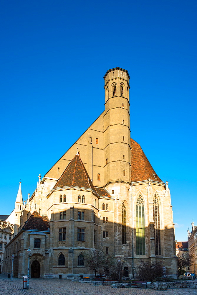 Minoritenkirche (Minorities Church) dating from circa 1350 at Minoritenplatz, Vienna, Austria, Europe