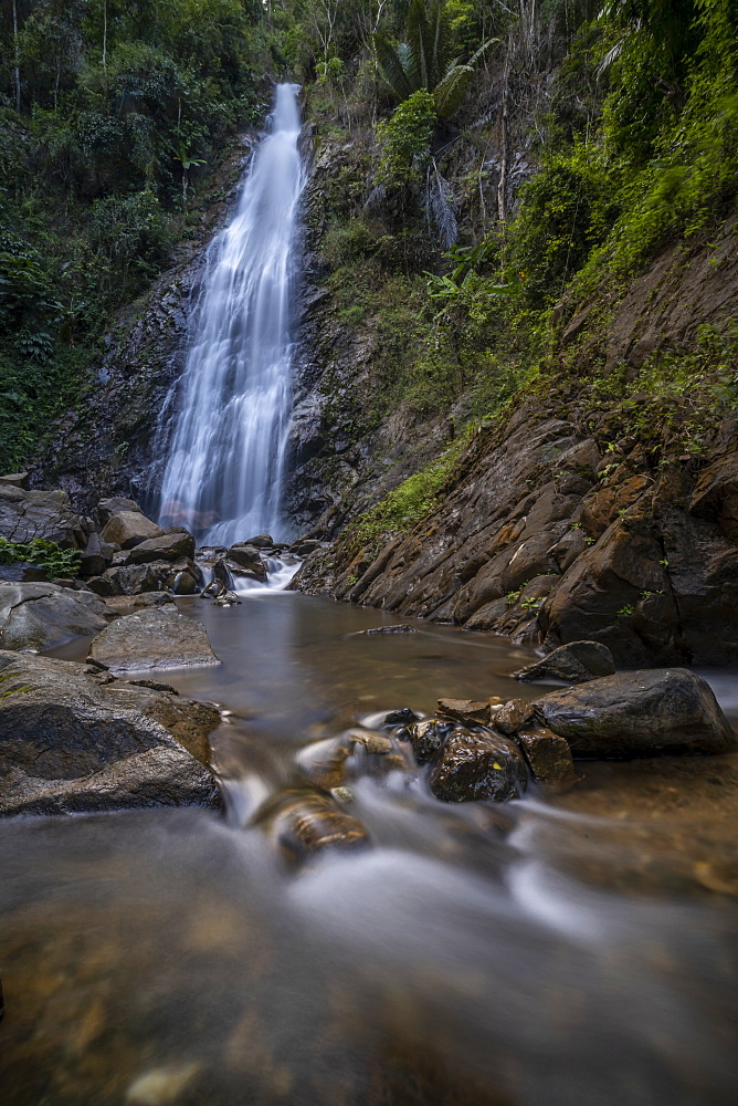 Khun Korn Forest Park Waterfall, Chiang Rai, Northern Thailand, Thailand, Southeast Asia, Asia