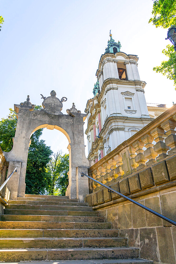 Basilica of St. Michael the Archangel, Kazimierz, Krakow, Poland, Europe