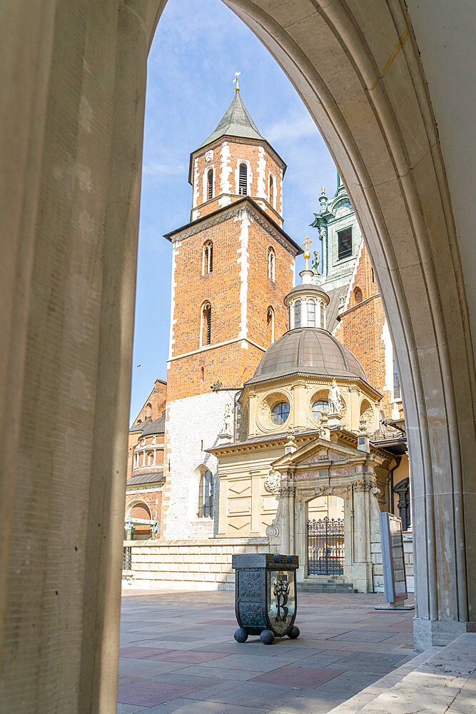 Wawel Cathedral, Wawel Castle, UNESCO World Heritage Site, Krakow, Poland, Europe