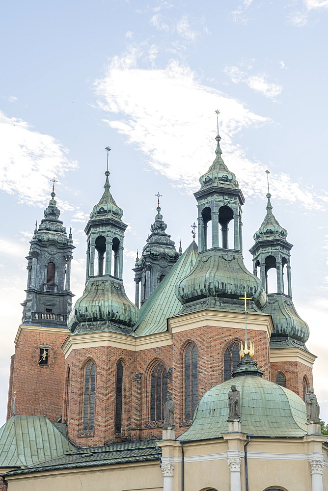 Poznan Cathedral, Cathedral Island, Poznan, Poland, Europe