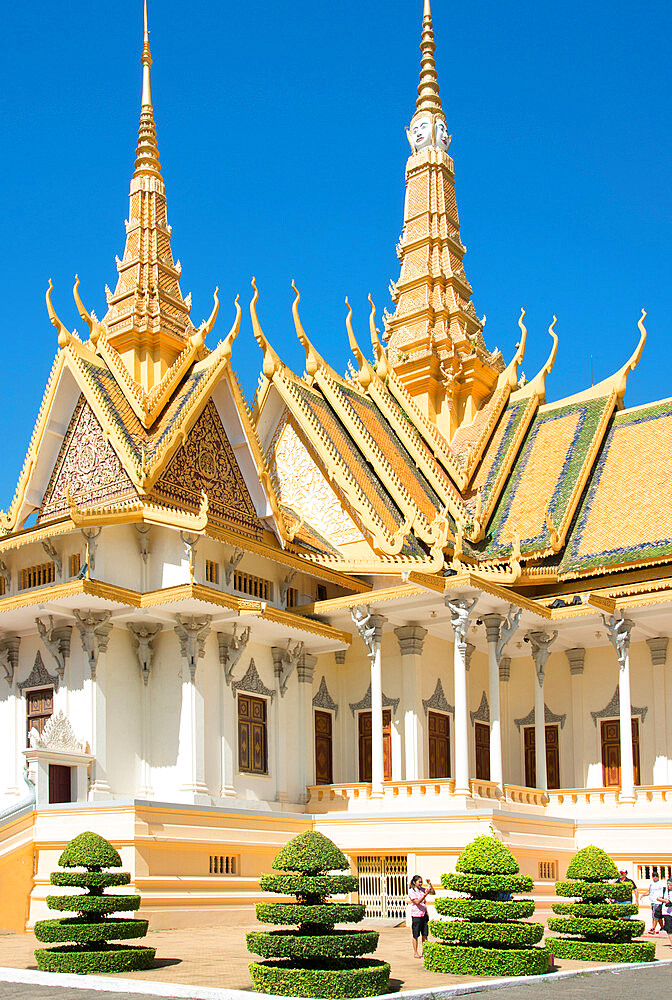 Royal Palace, Phnom Penh, Cambodia, Indochina, Southeast Asia, Asia