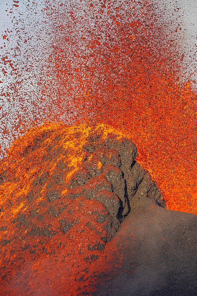 The Geldingadalir Volcanic Eruption, Fagradalsfjall, Iceland, Polar Regions