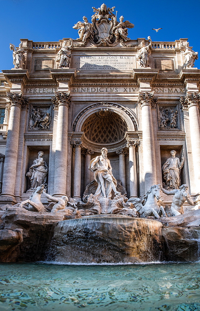 Trevi Fountain, Rome, Lazio, Italy, Europe