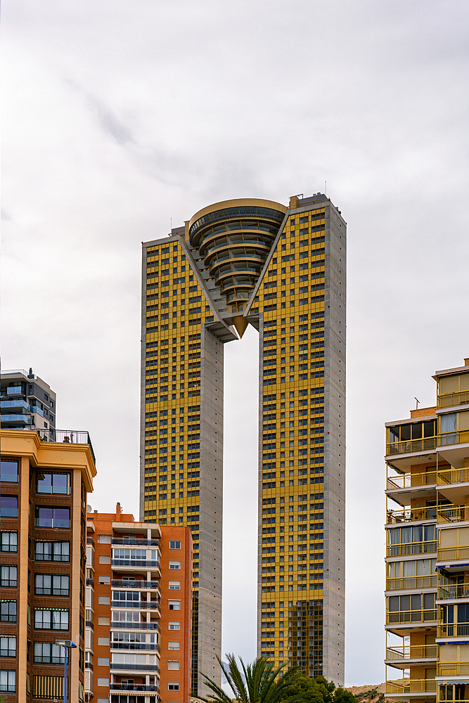 Intempo skyscraper building in Benidorm, Costa Blanca, Alicante Province, Spain, Europe