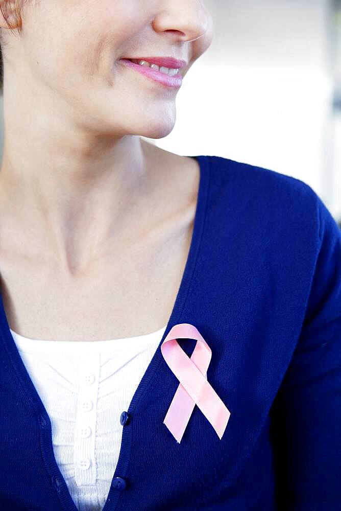 Breast cancer, symbol