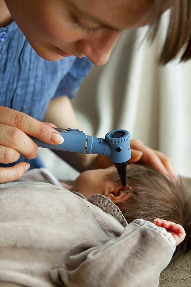 3-week-old baby girl.