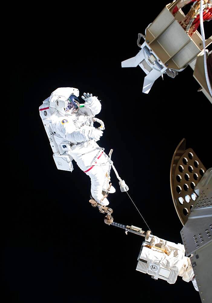 Astronaut Luca Parmitano Spacewalk, 2019