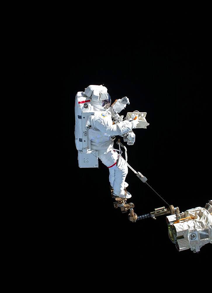 Astronaut Luca Parmitano Spacewalk, 2019