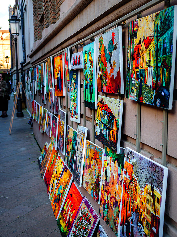 Paintings in Tbilisi, Georgia (Sakartvelo), Central Asia, Asia