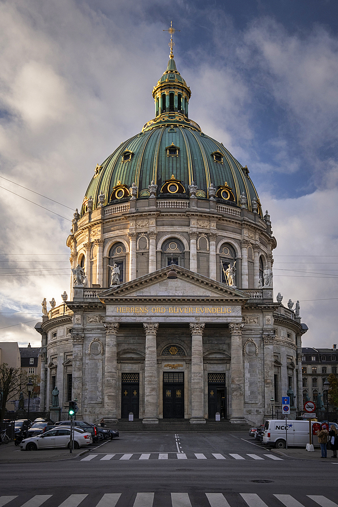 Frederik's Church (Frederiks Kirke) (The Marble Church), Copenhagen, Denmark, Europe