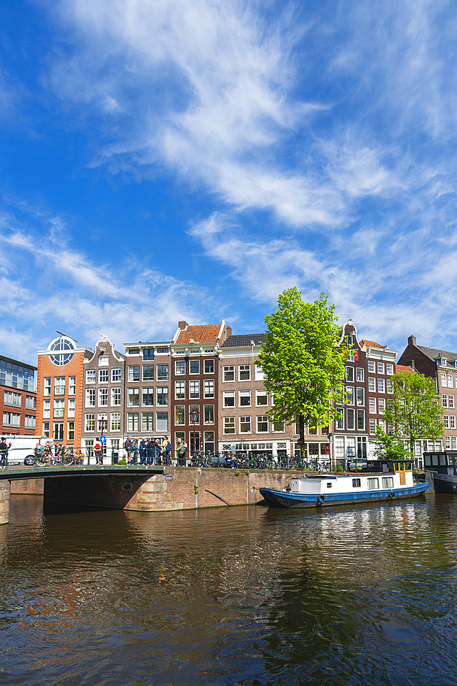 Prinsengracht canal, Amsterdam, The Netherlands, Europe