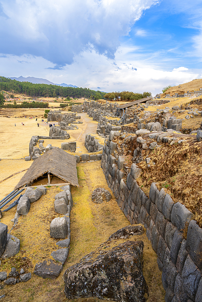 Archaeological site of Sacsayhuaman, UNESCO World Heritage Site, Cusco, Cusco Region, Peru, South America