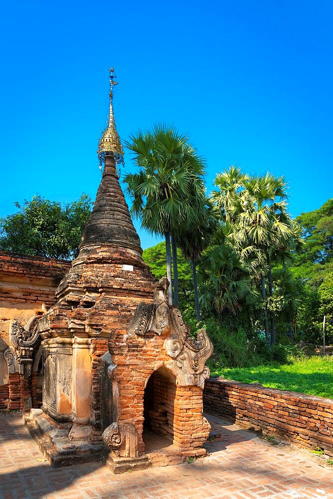 Yadana Hsemee Pagoda complex, Inwa (Ava), Myanmar