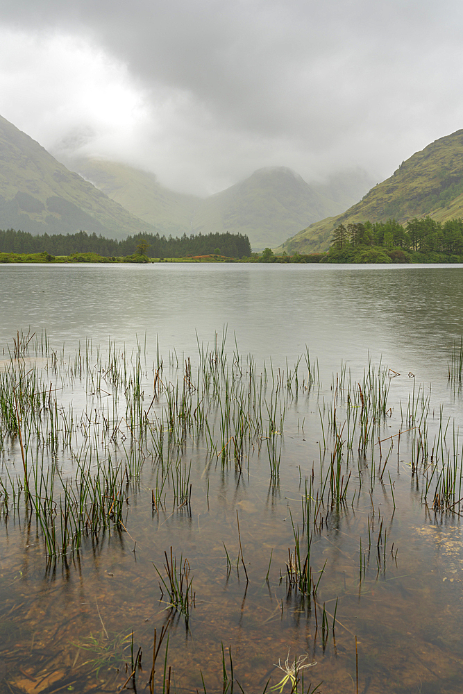 Lochan Urr, Glencoe, Scottish Highlands, Scotland, United Kingdom, Europe