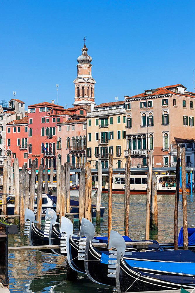 Canal Grande (Grand Canal), Venice, UNESCO World Heritage Site, Veneto, Italy, Europe