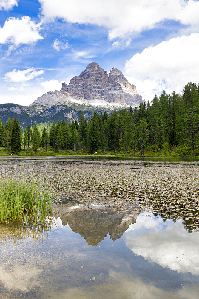 Antorno Lake, Tre Cime di Lavaredo, Belluno Dolomites, Auronzo di Cadore, Belluno District, Veneto, Italy, Europe