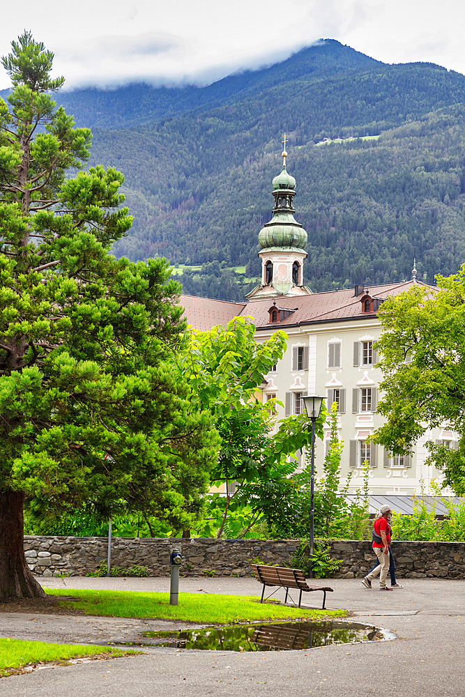 Public gardens, Brixen, Bolzano district, Sudtirol (South Tyrol) (Province of Bolzano), Italy, Europe