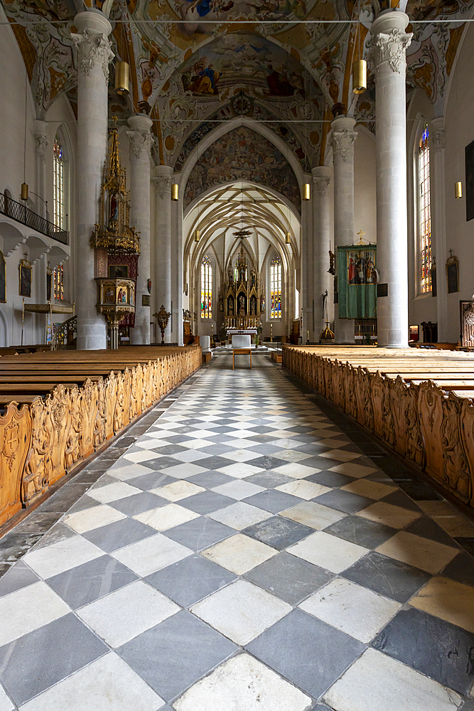 Church of Our Lady of the Marsh, Sterzing, Sudtirol (South Tyrol) (Province of Bolzano), Italy, Europe