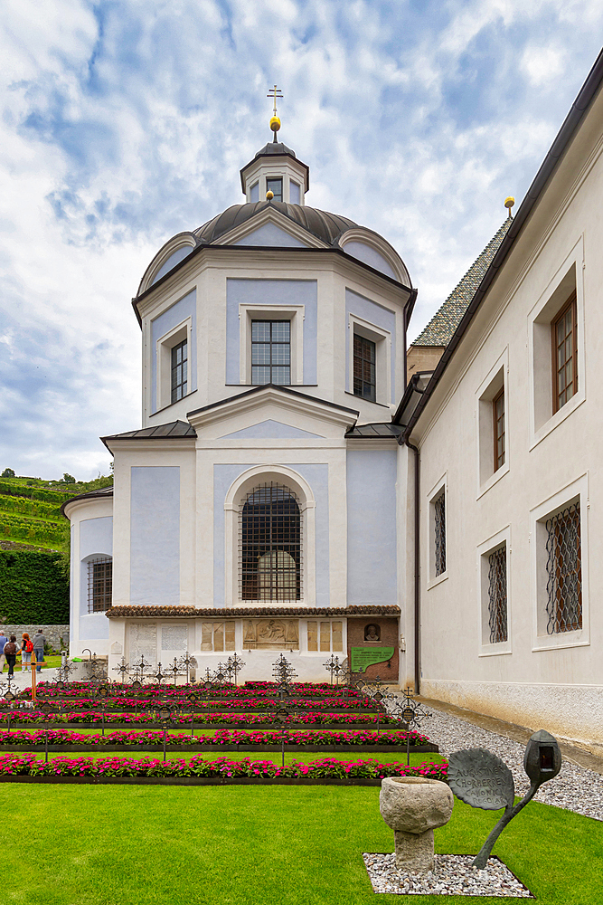 Cemetery, Neustift Convent, Brixen, South Tyrol, Italy, Europe