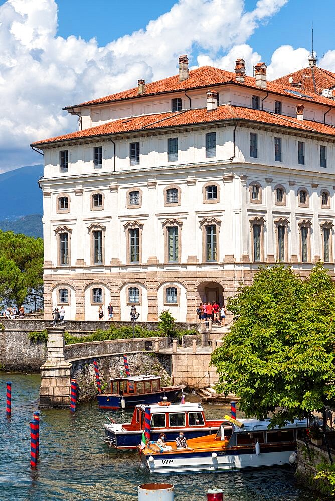 Palazzo Borromeo located on Isola Bella, Isole Borromee, Lago Maggiore, Verbania Cusio Ossola District, Piedmont, Italy