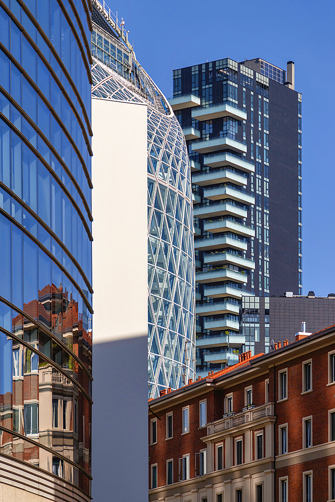 Porta Nuova district, Milan, Lombardy, Italy, Europe