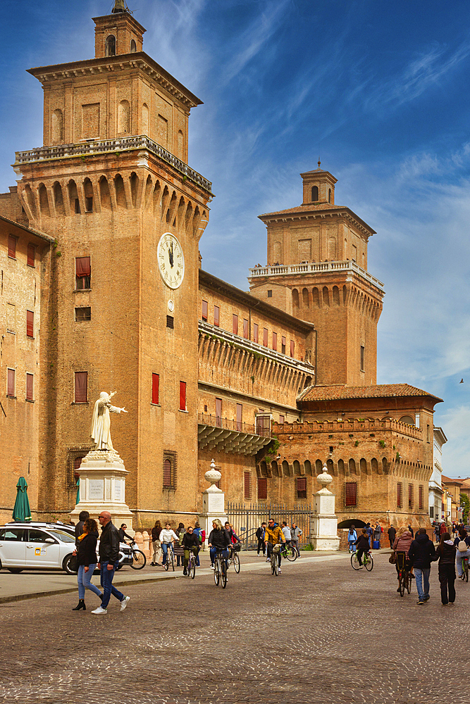 Castello Estense, Ferrara, Emilia Romagna, Italy, Europe