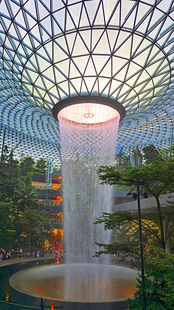 Jewel Changi Airport (interior gardens), Singapore