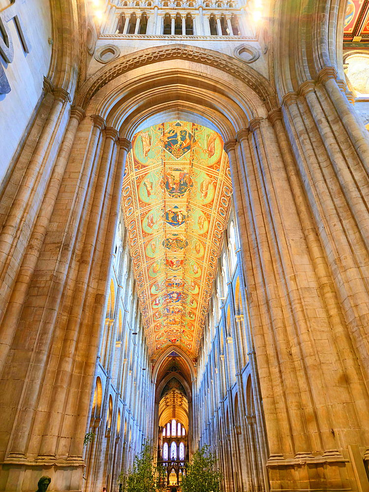 Ely Cathedral interior, Ely, Cambridgeshire, England, UK