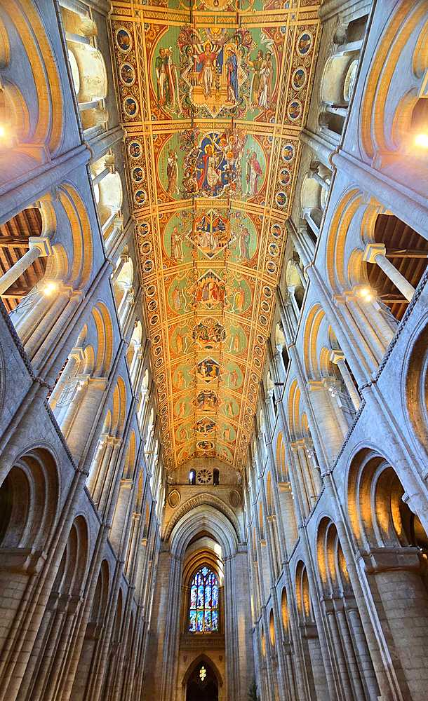 Ely Cathedral interior, Ely, Cambridgeshire, England, UK